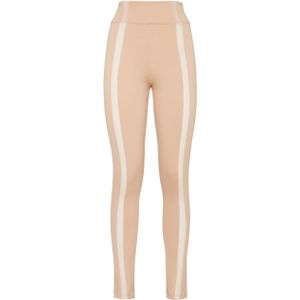Philipp Plein - Punto-di-Roma Stretch Jersey Leggings - Beige - Hoge Taille