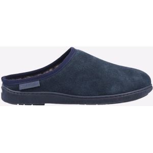 Hush Puppies - Ashton - Pantoffels - Marineblauw