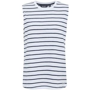 Regatta - Fariene - Mouwloze Top - Gestreept - 100% Katoen - Ademend