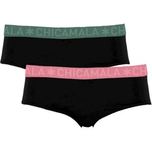 Muchachomalo Dames 2-pack hipster effen