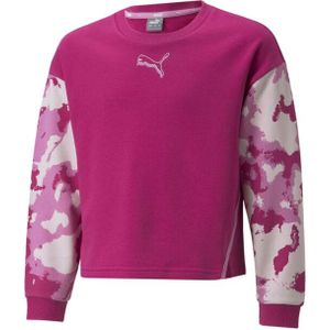 Puma - Alpha Crew - Sweatshirt - Camo - Met Lange Mouwen
