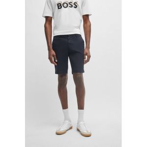 Hugo Boss - Slice Shorts - Donkerblauw - Korte Broeken