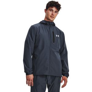 Under Armour - Vanish Woven Track Jacket - Grijs - Heren