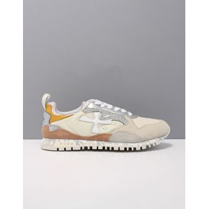 Premiata Sneakers/lage-sneakers dames var. 5805 -argento suede comb