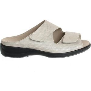 Solidus - 73135 - Gezondheidsslippers - Zwart - Leer