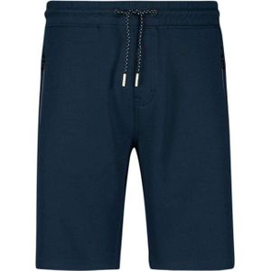 NO-EXCESS Jersey Shorts - Deep Blue - Korte Broek met Ritszakken