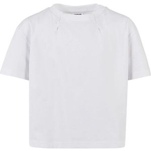 Urban Classics Meisjes geplooid organisch oversized t-shirt