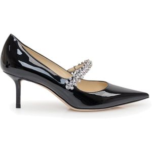Jimmy Choo - Bing Pump 65 - Pumps - Zwart - Lakleer - Stiletto Hak