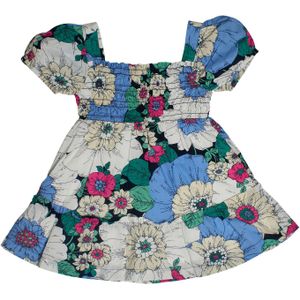 Jurk met korte mouwen en volants 780201 voor babymeisjes