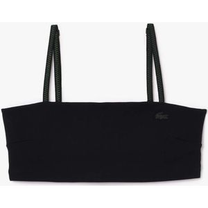 Lacoste - Quick Dry UV Protect - Bralette - Zwart - Sneldrogend en Chloorbestendig