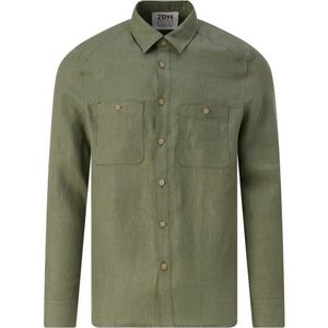 Drykorn - Nowen - Overhemd - Groen - Lange Mouw