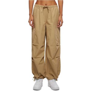 Urban Classics Dames katoenen parachute cargo broek