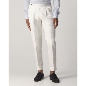 Dutch Dandies - Portofino - Pantalon - Off-White - Katoen/Linnen