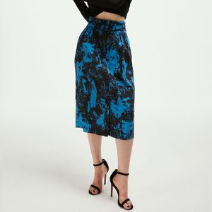 Kokerrok - Katoen - Rechte Vorm - Met Zijzakken - 77 cm Lengte