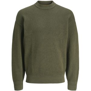 Jack & Jones Jcooutdoor knit mock neck sn olijf