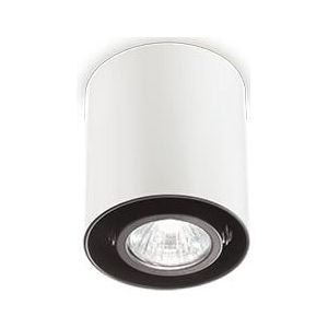 Ideal Lux mood plafondlamp aluminium gu10 wit