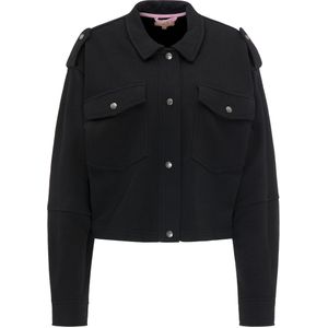 Mymo - Zweetjasje - Zwart - Dames - Oversized - Korte Snit