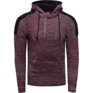 Rusty Neal - Hoodie - Grof Gebreid - Casual Pasvorm - Capuchon