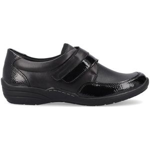 Remonte - R7600 - Instapper - Zwart - Rubber - Textiel