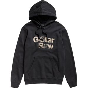 G Star Raw - Hoodie - Zwart - Katoen