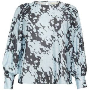 KAFFE - Kcluma - Blouse - Allover Print - Lange Mouwen