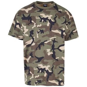 Urban Classics Heren camo zwaargewicht oversized t-shirt