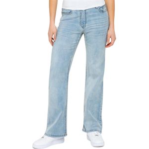 Enzo - Dames Jeans - Wijde Pijpen