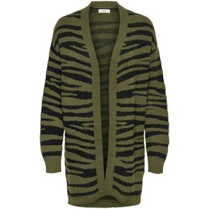 Jacqueline de Yong Lorraine animal l/s long cardigan