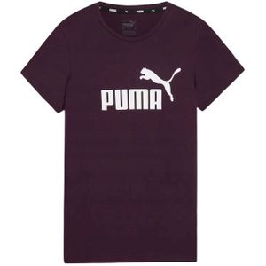 Puma - Dames ess logo T-shirt - Katoen - Korte Mouwen - Duurzaam