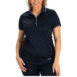 Sjeng Sports Plus Size Sportpolo Donkerblauw