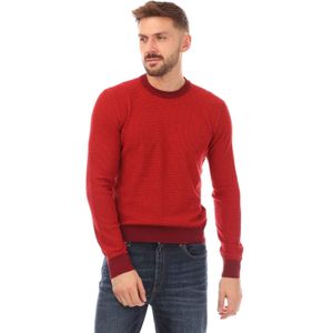 BOSS - Kapoko - Trui - Rood - Regular Fit - 100% Katoen