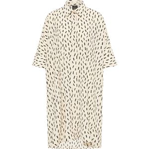 DreiMaster - Overhemdjurk - Wit - Dames - Wol