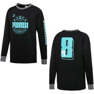 Puma - x Diamond Crew - Sweatshirt - Zwart - Grafische Trui