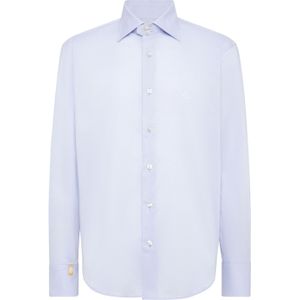 Billionaire - Gold Cut Shirt - Overhemd - Blauw - Katoen