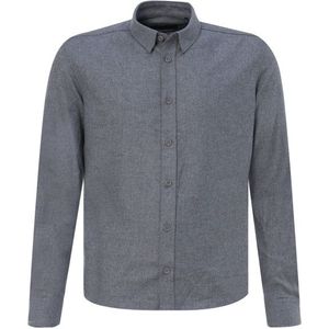 Drykorn - Loken - Overhemd - Grijs - 100% Polyester