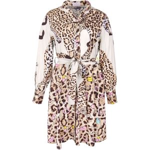 Mucho Gusto Dress louvain leopard and summer pastels