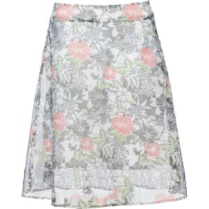 Gebloemde Cloche Rok - Knielang - Viscose Blend