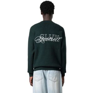 Quotrell - Zac Sweater - Groen - Oversized