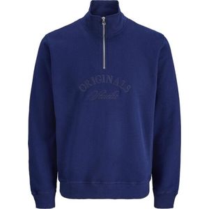 Jack & Jones Jorbleecker branding sweat high neck bf kobalt