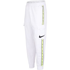 Nike - Witte Joggingbroek - Sportbroek - Getapete Benen