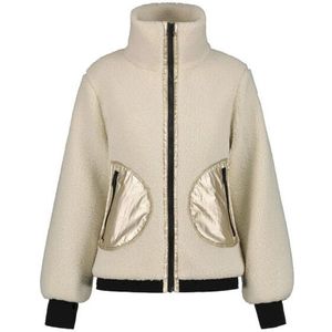 Luhta iskoinen fleece sweater met rits dames -