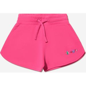 Off-White - Katoenen Monster Logo Shorts - Roze