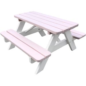SenS-Line kinder picknicktafel minnie 90 cm roze/