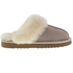 Cypres - Caiya - Wolrand Slipper - Zwart - Suede