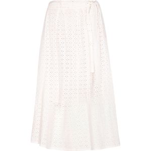 Dreimaster - Midi-rok - Wit - A-lijn