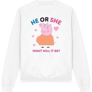 Peppa Pig Dames he or she mummy pig sweatshirt