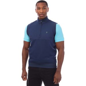 Farah - Clint - Gilet - Blauw