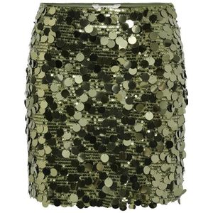 ONLY - ONLJADEL SEQUINS SKIRT WVN - Rok - Dames - Pailletten Detail