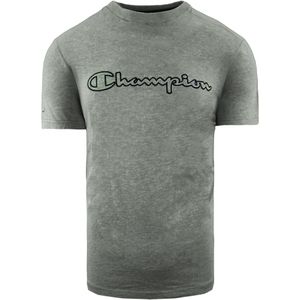 Champion - Korte Mouw Crew Neck - T-shirt - Grijs - Heren