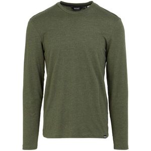 Regatta - Maylow - T-shirt - Effen - 60% Katoen, 40% Polyester, Crew Neck, Lange Mouwen